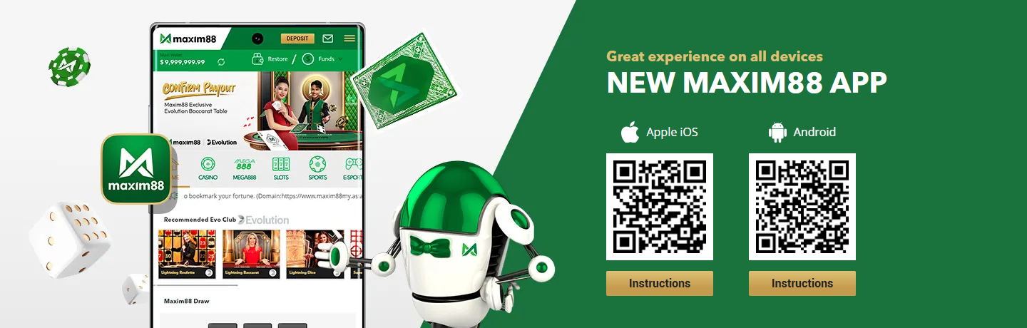 Maxim88 APK Download Banner - Desktop - maxim888a