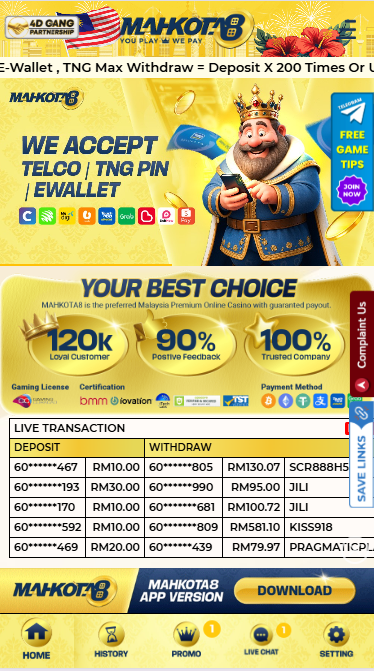 Mahkota8 - Homepage - maxim888a