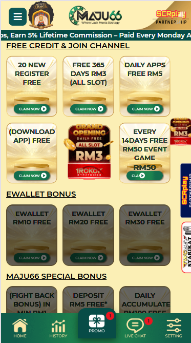 Maju66 - Promotion - maxim888a