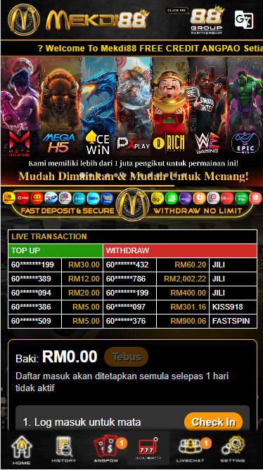 Mekdi88 - Homepage - maxim888a