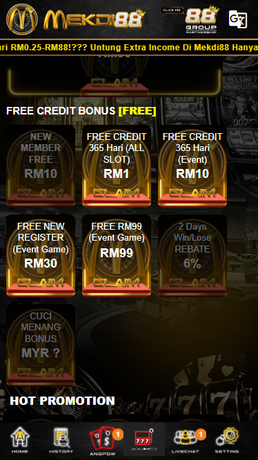 Mekdi88 - Promotion - maxim888a