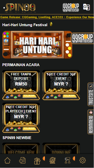 Spin99 - Promotion - maxim888a