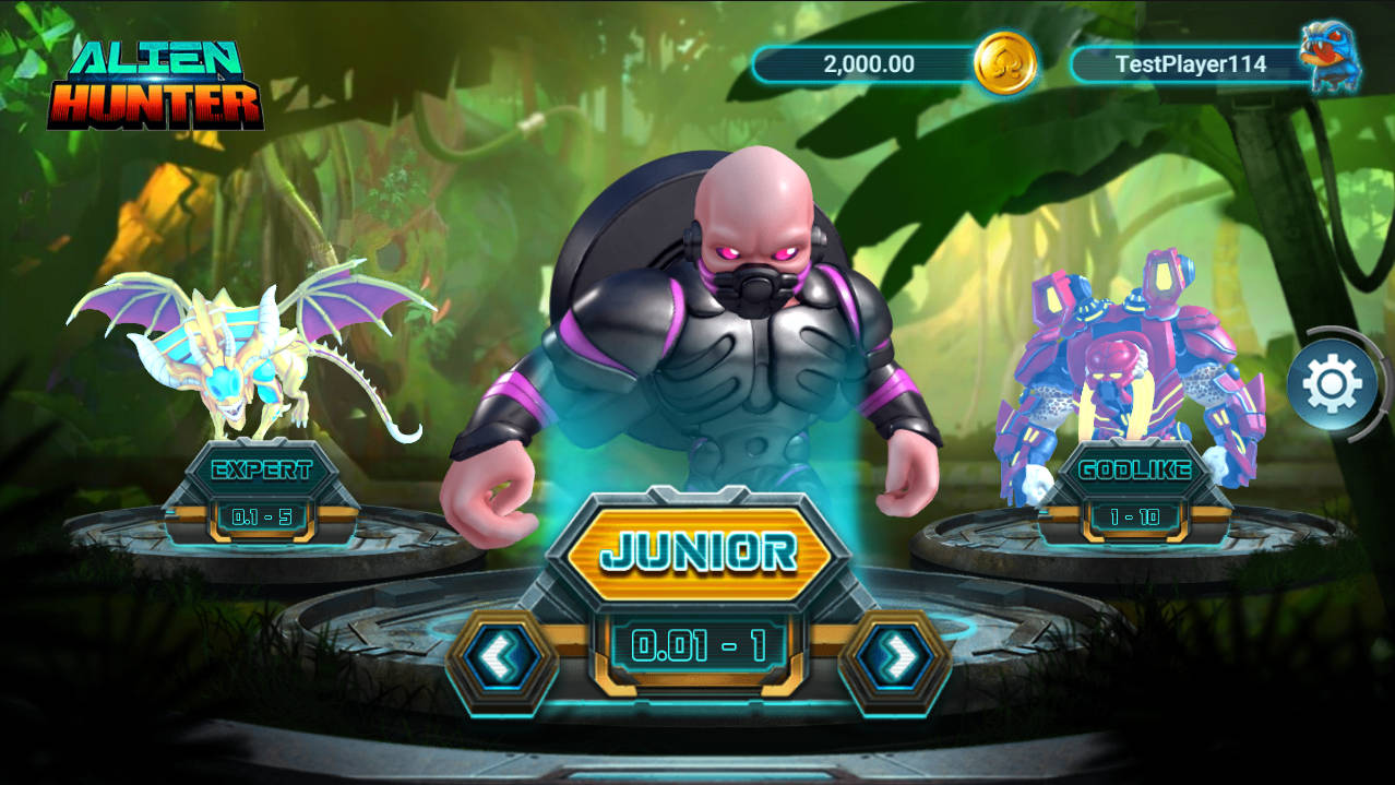 Alien Hunter Fishing - Interface - maxim888a