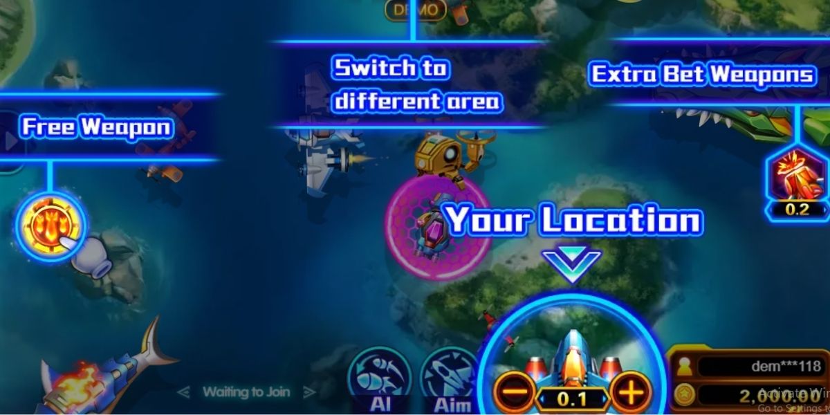 Fighter Fire Fishing - Interface - maxim888a