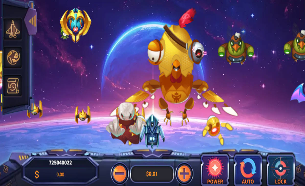 Galactic Bounty Hunter Fishing - Interface - maxim888a