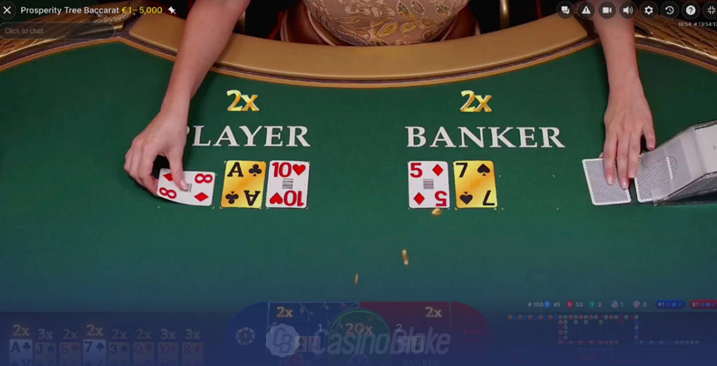 Prosperity Tree Baccarat - Gameplay - Maxim88a