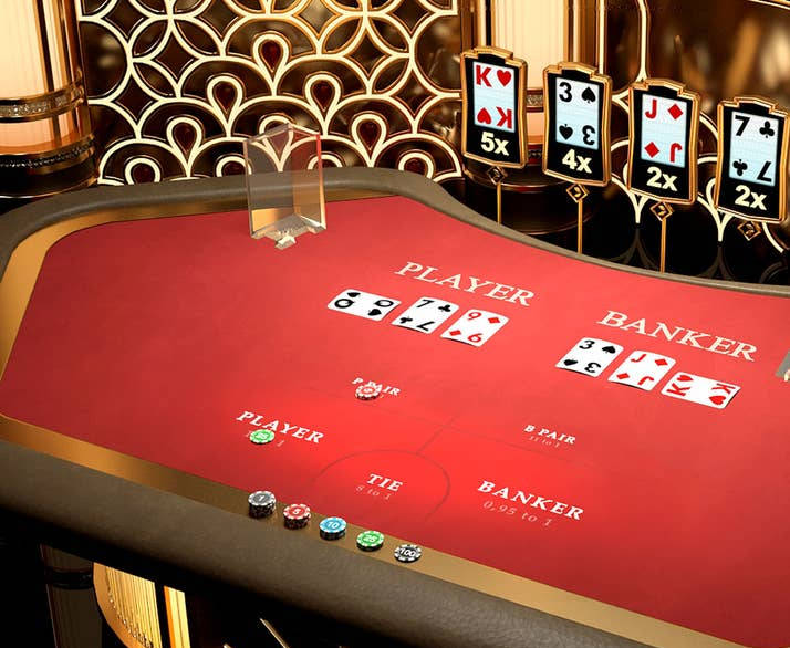 First Person Lightning Baccarat - Interface - maxim88a