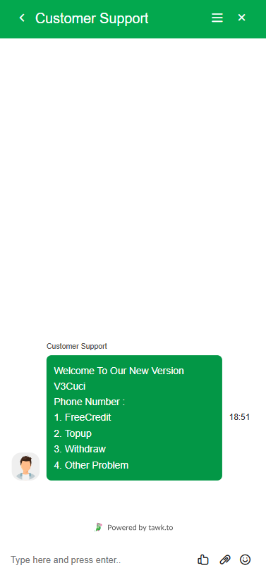 V3Cuci - Livechat - maxim888a